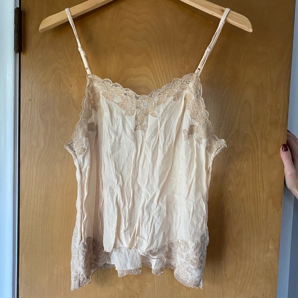 American eagle cream tank top - Picture 2 of 4